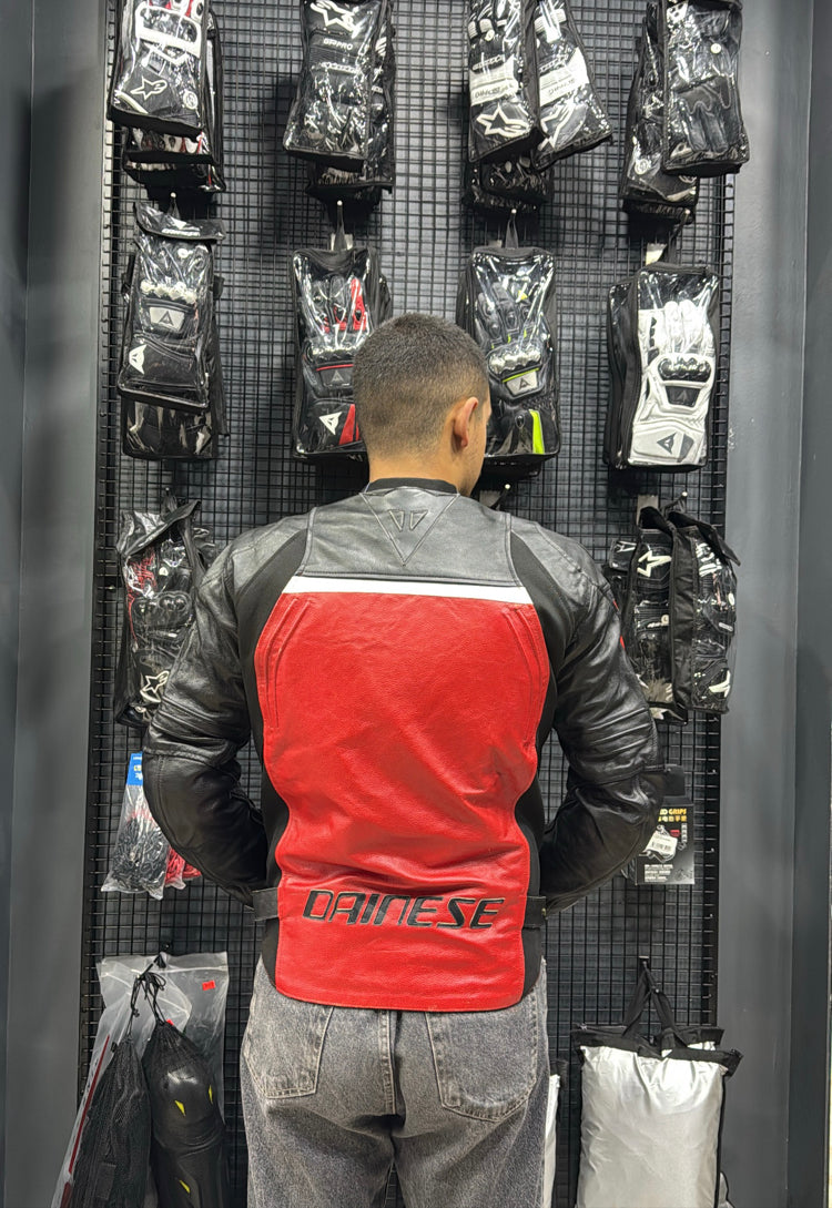Dainese deri motosiklet montu - görsel 3