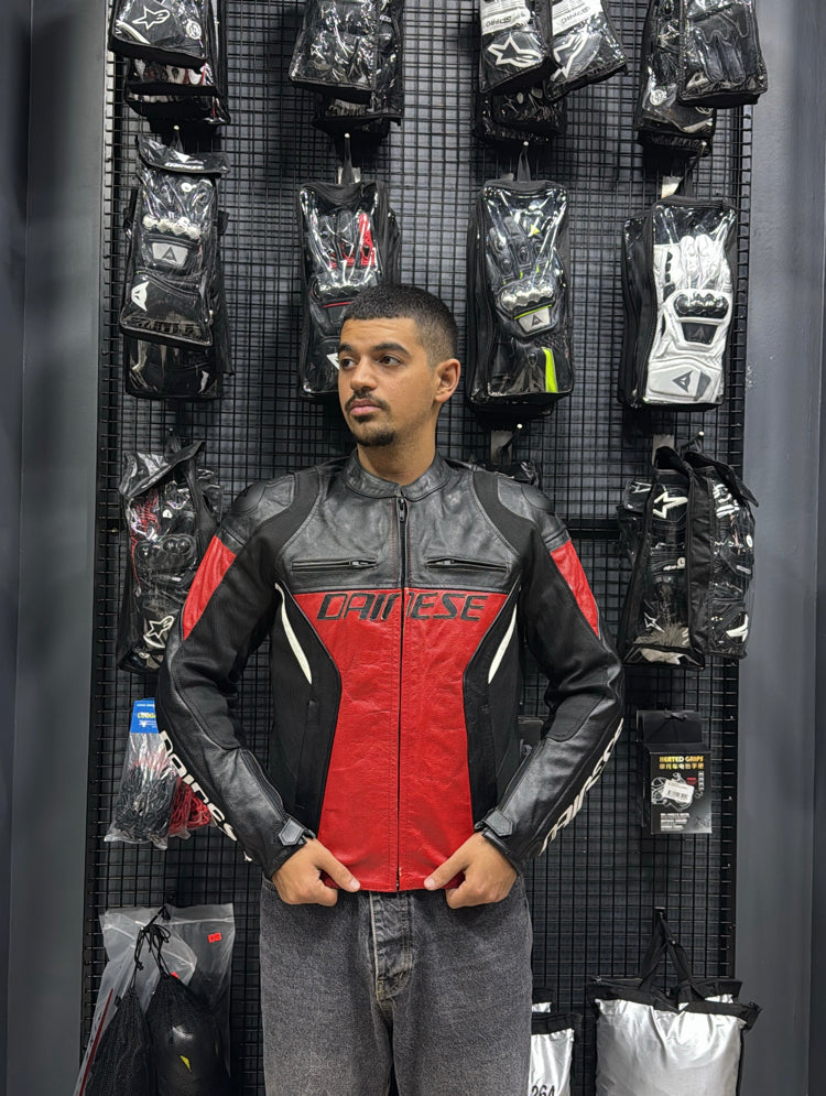 Dainese deri motosiklet montu - görsel 1