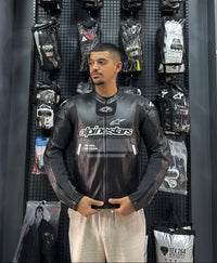 Alpinestars deri motosiklet montu - görsel 1