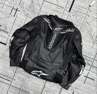 Alpinestars deri motosiklet montu - görsel 5