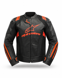 Alpinestars deri motosiklet montu - görsel 1