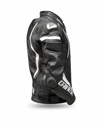 Dainese deri motosiklet montu - detay görünüm