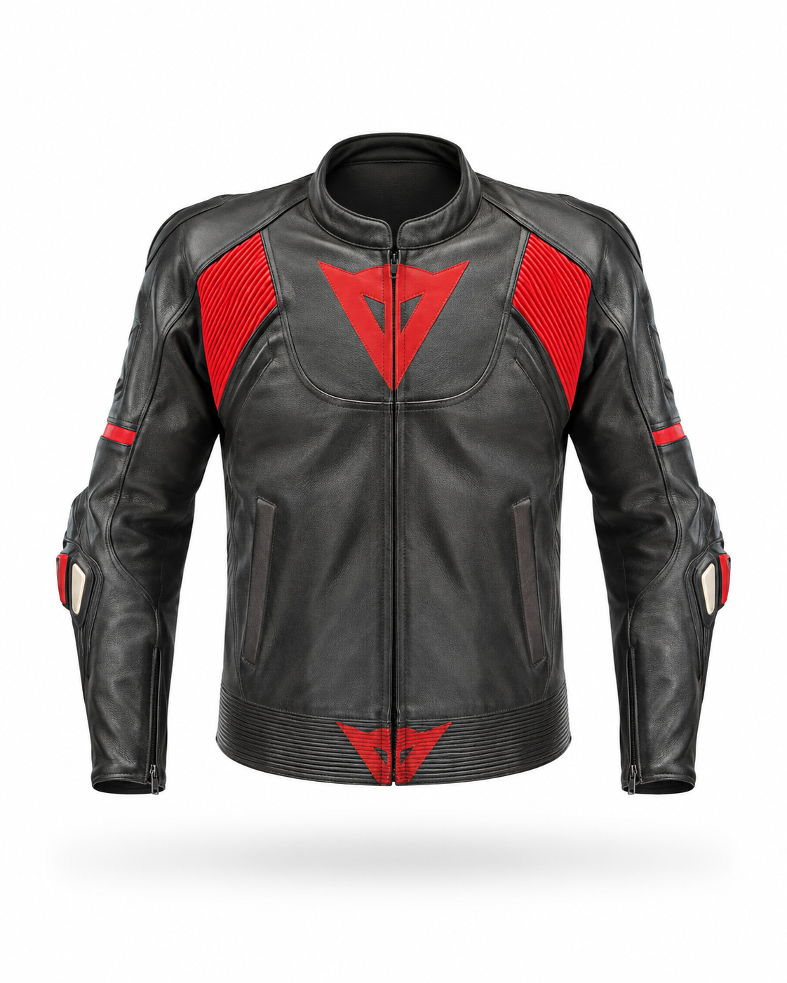 Dainese deri motosiklet montu - detay görünüm